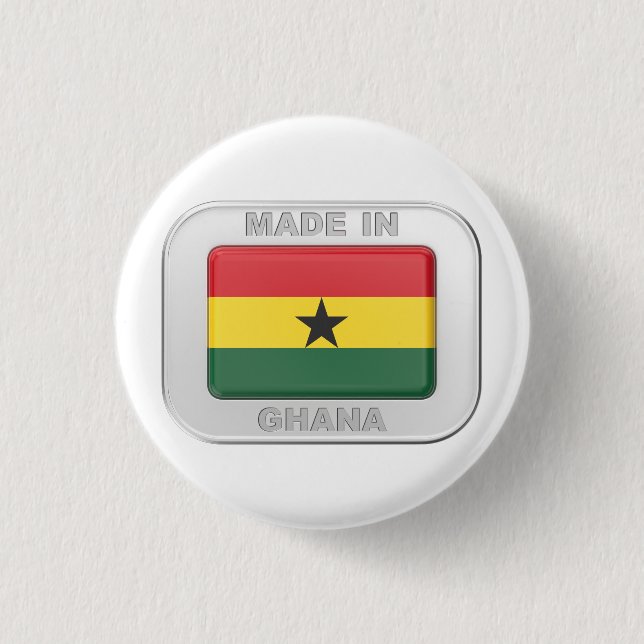 Made in Ghana Button (Front)