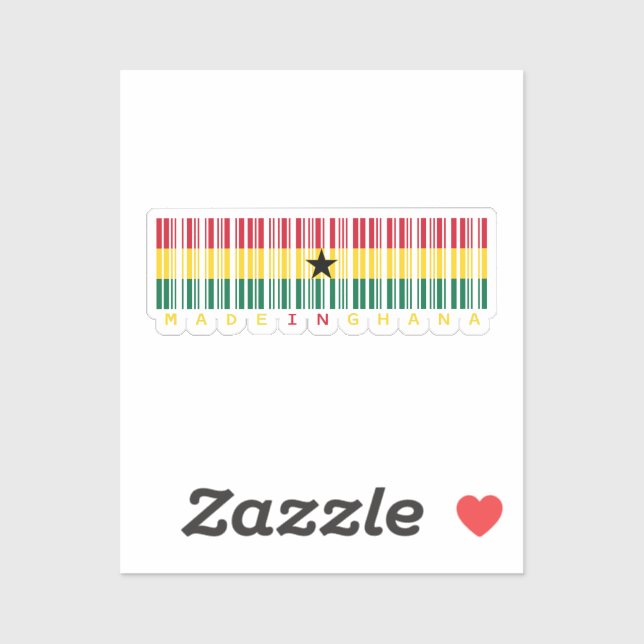 Made in Ghana – Proud Heritage Sticker (Sheet)