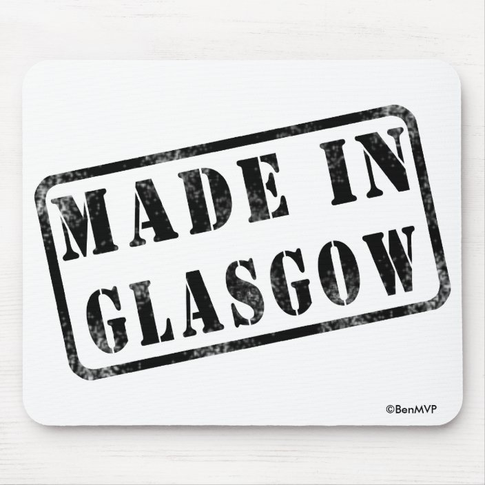 Made in Glasgow Mouse Pad