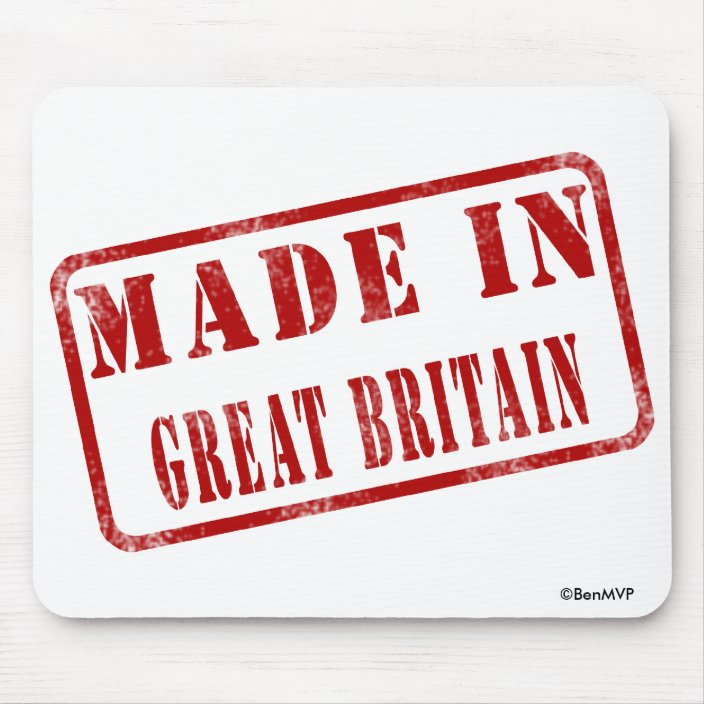 Made in Great Britain Mouse Pad