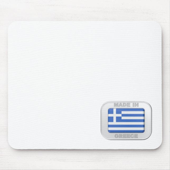 Made in Greece Mouse Pad (Front)