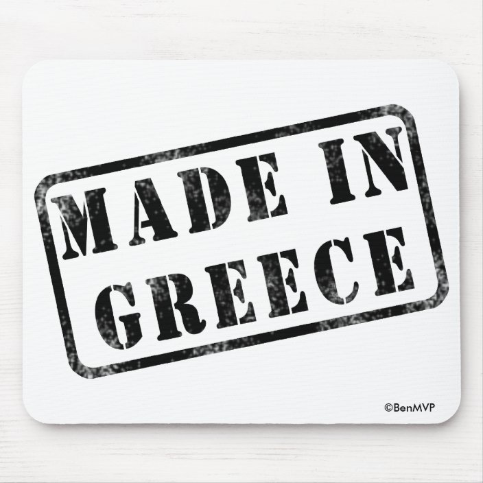 Made in Greece Mousepad