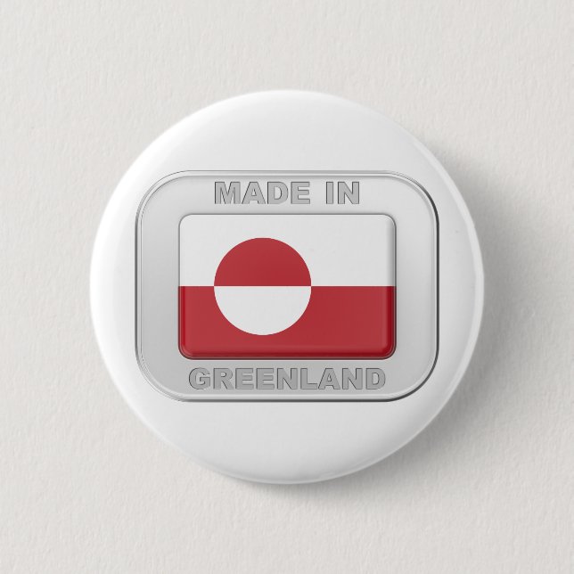 Made in Greenland Button (Front)