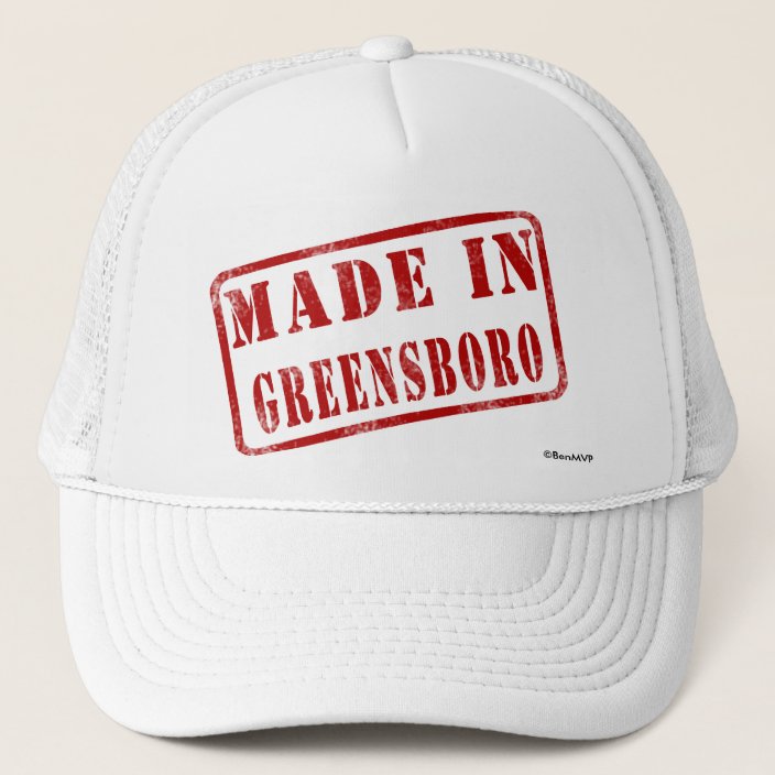 Made in Greensboro Hat