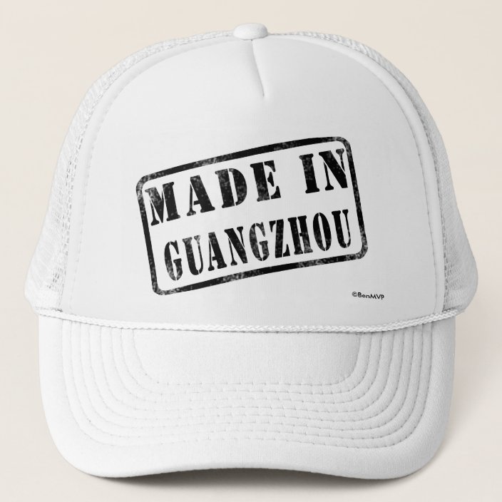 Made in Guangzhou Hat