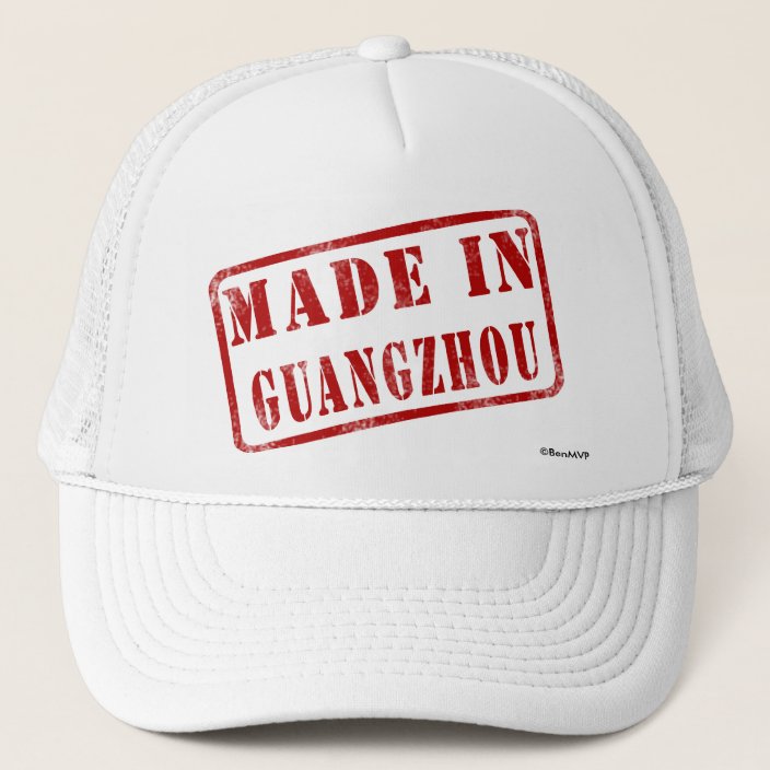 Made in Guangzhou Mesh Hat