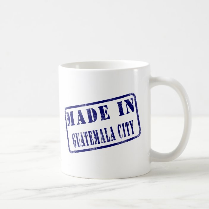 Made in Guatemala City Coffee Mug