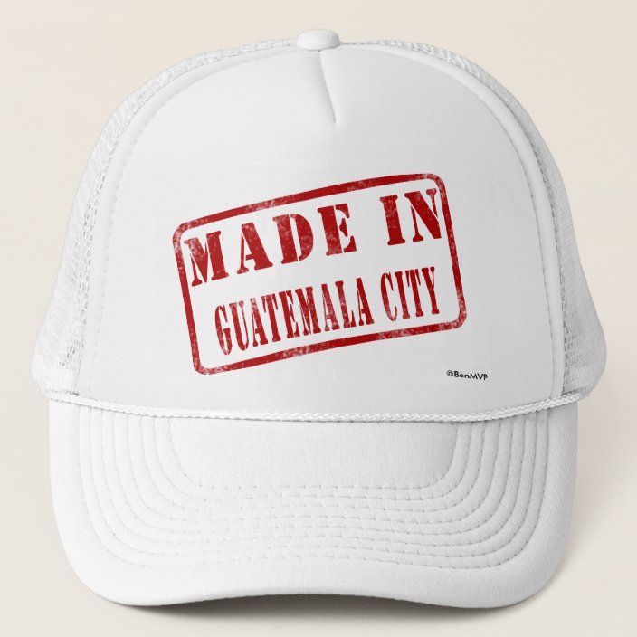 Made in Guatemala City Mesh Hat