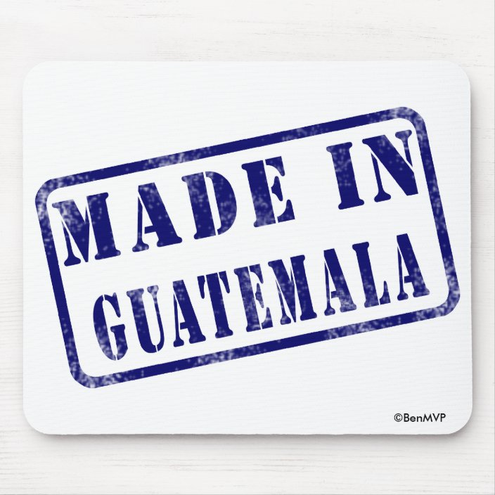 Made in Guatemala Mouse Pad