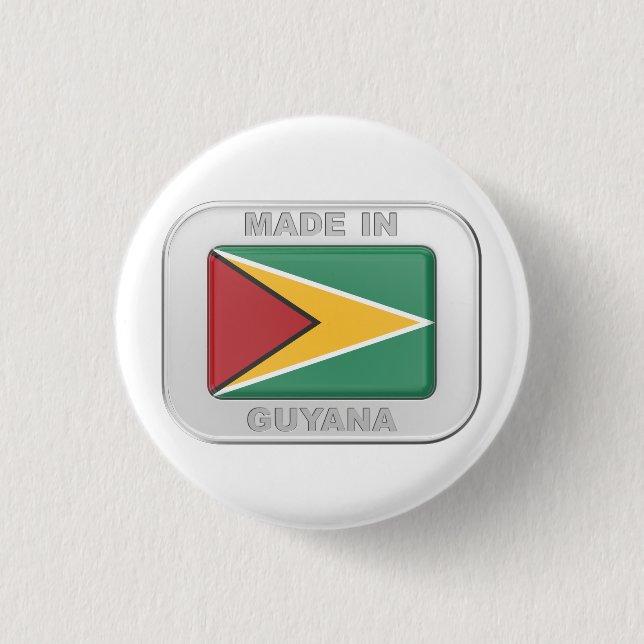 Made in Guyana Button (Front)