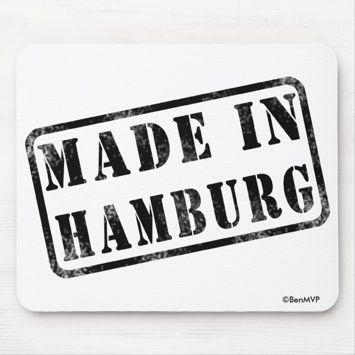 Made in Hamburg Mouse Pad