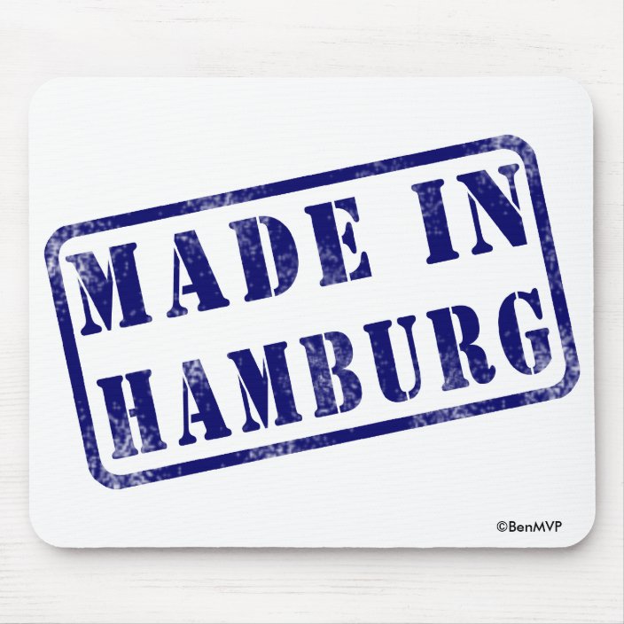 Made in Hamburg Mouse Pad