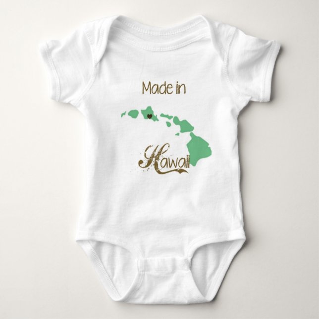 Made in Hawaii Baby Shirt (Front)