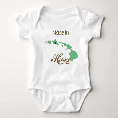 Made in Hawaii Baby Shirt