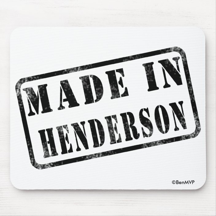 Made in Henderson Mouse Pad