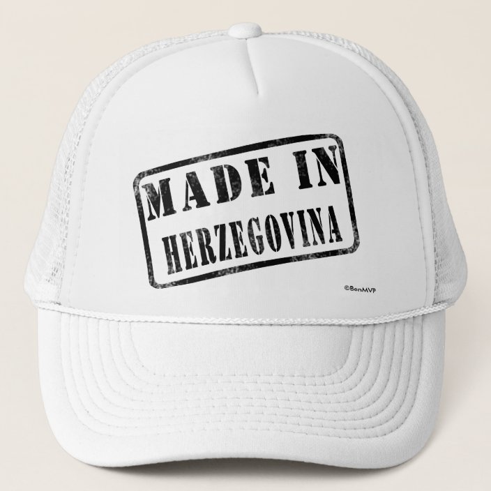 Made in Herzegovina Trucker Hat