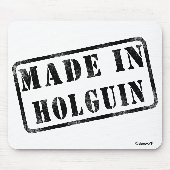Made in Holguin Mousepad