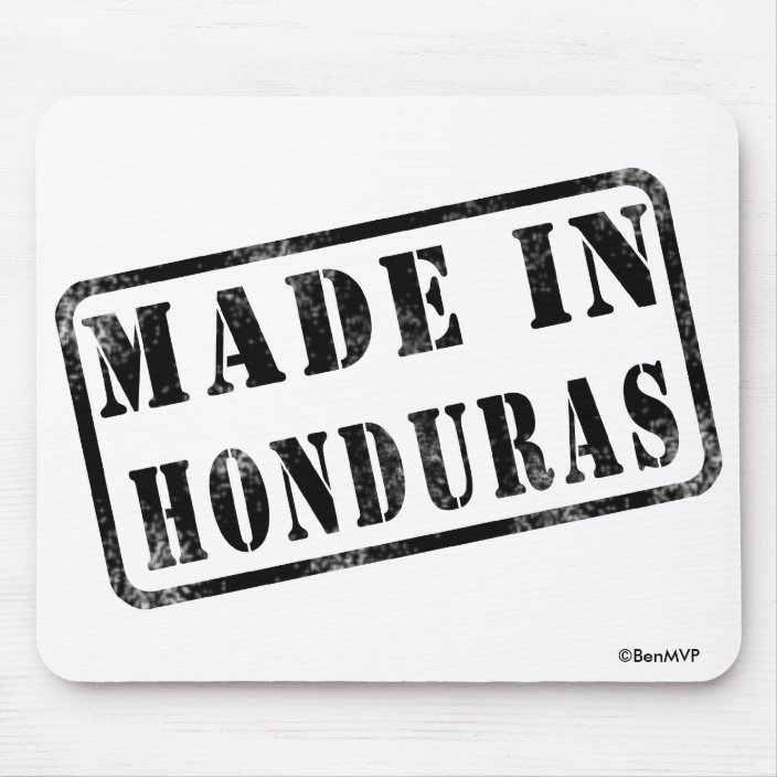 Made in Honduras Mouse Pad