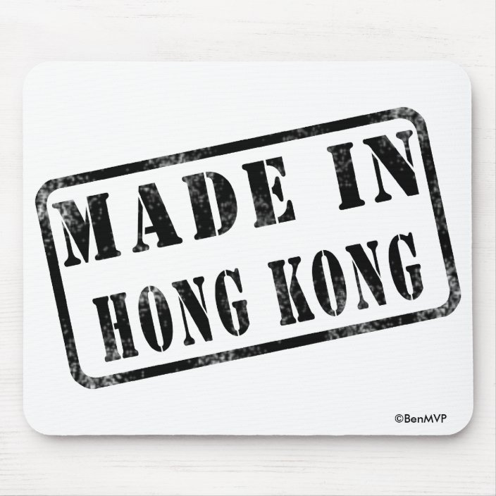 Made in Hong Kong Mouse Pad