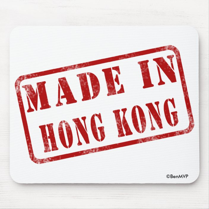 Made in Hong Kong Mousepad