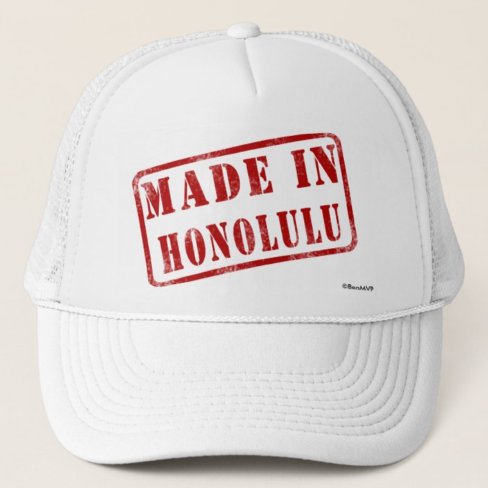 Made in Honolulu Hat