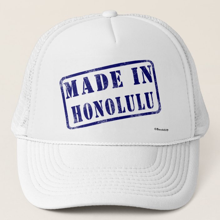Made in Honolulu Mesh Hat