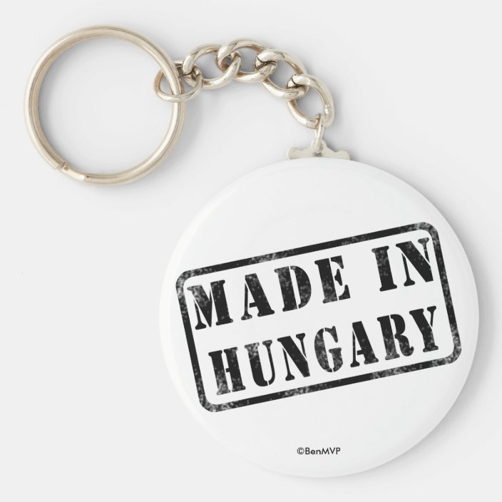 Made in Hungary Keychain