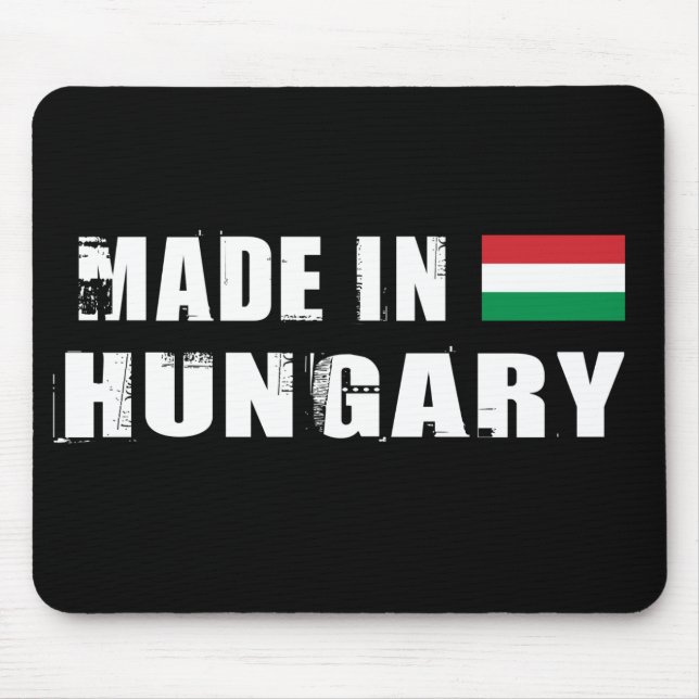 Made in Hungary Mouse Pad (Front)