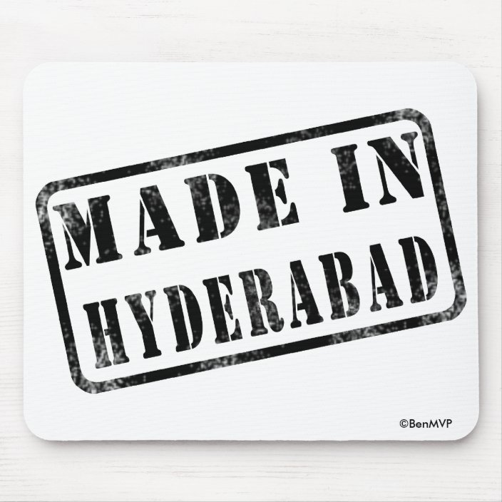 Made in Hyderabad Mouse Pad