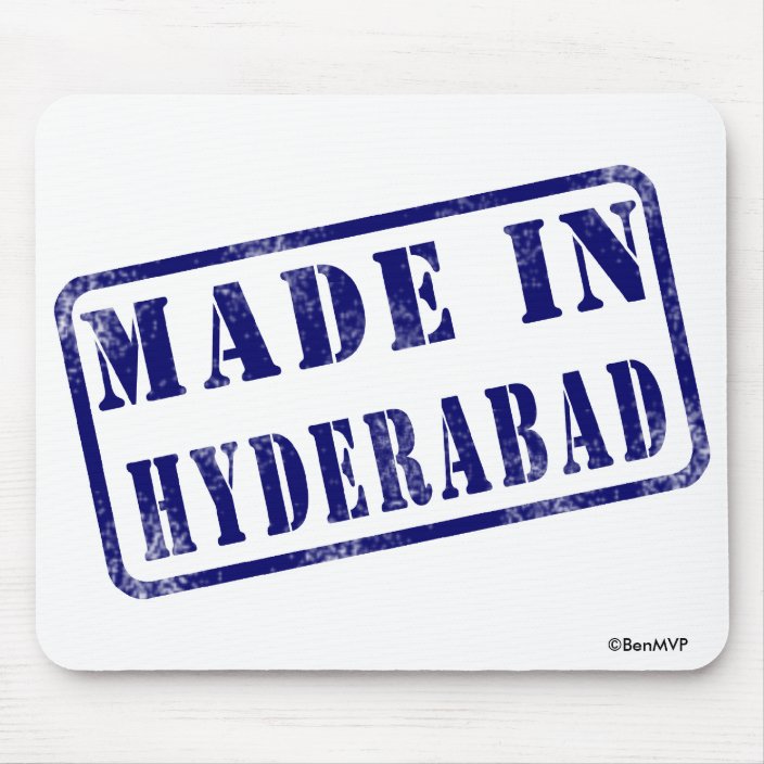 Made in Hyderabad Mouse Pad