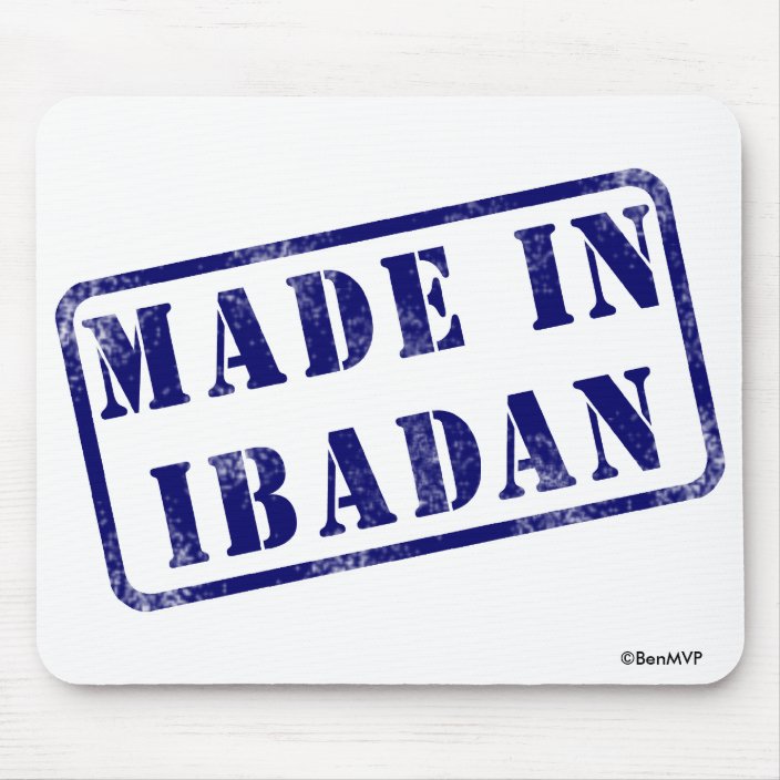 Made in Ibadan Mouse Pad