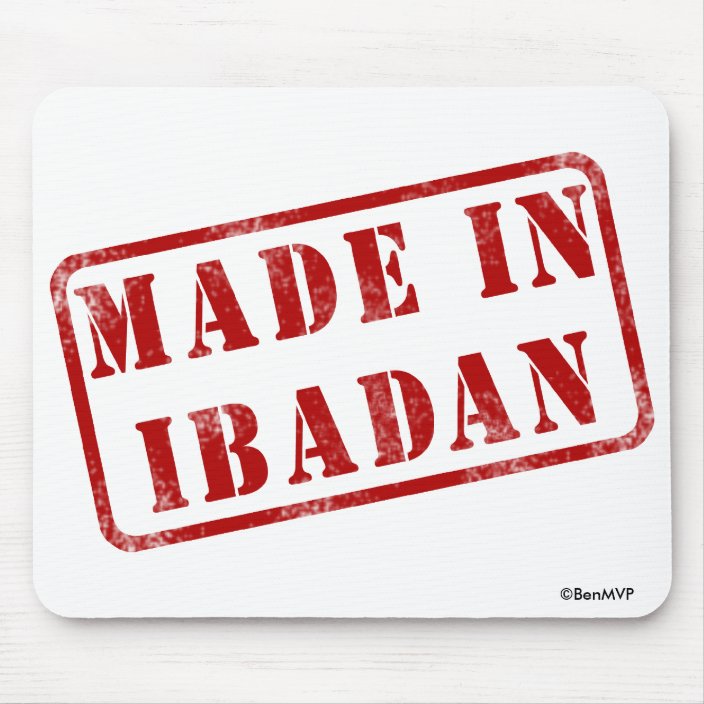 Made in Ibadan Mousepad