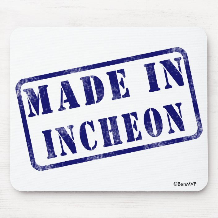 Made in Incheon Mousepad