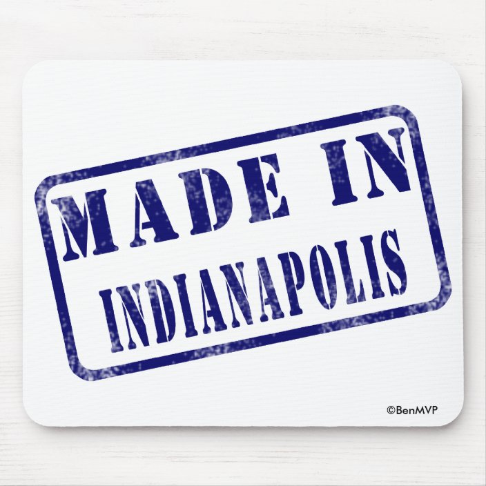 Made in Indianapolis Mouse Pad