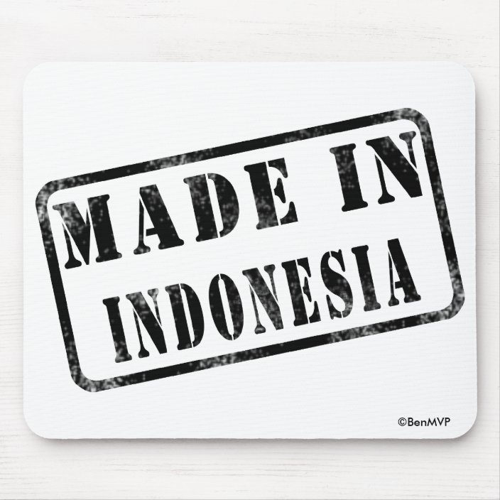 Made in Indonesia Mouse Pad