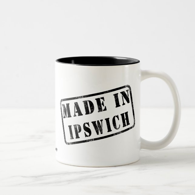 Made in Ipswich Two-Tone Coffee Mug (Right)