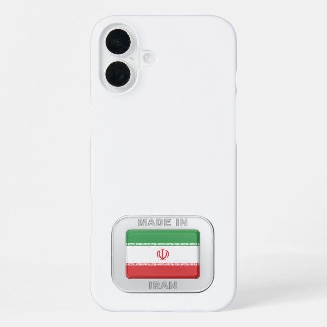 Made in Iran Iphone Case (Back)
