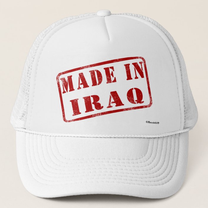 Made in Iraq Mesh Hat
