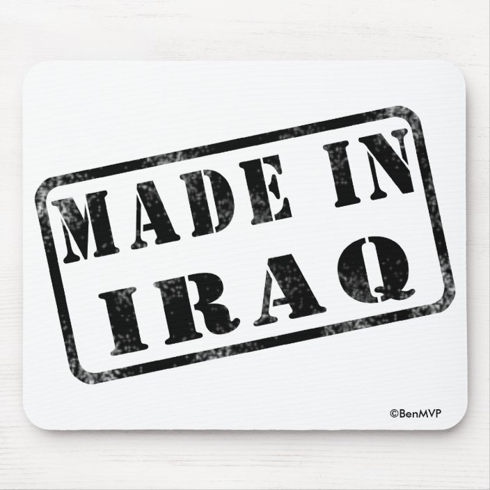 Made in Iraq Mouse Pad