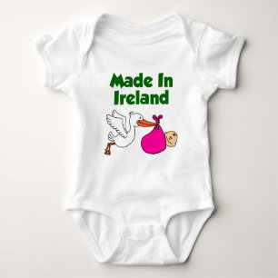 Made In Ireland (Girl) Baby Bodysuit