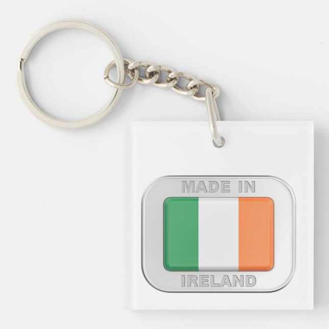 Made in Ireland Keychain (Front)