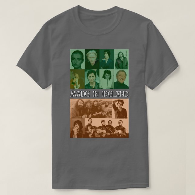 Made in Ireland Musicians T-Shirt (Design Front)