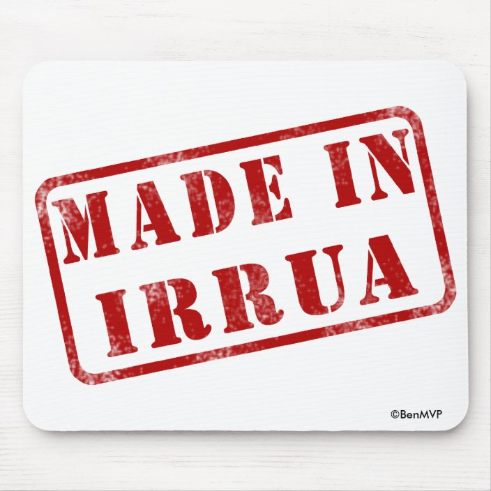 Made in Irrua Mouse Pad