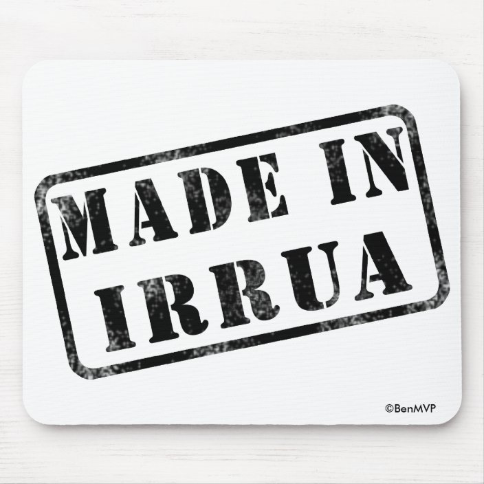 Made in Irrua Mousepad