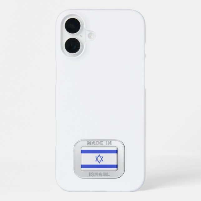 Made in Israel Iphone Case (Back)