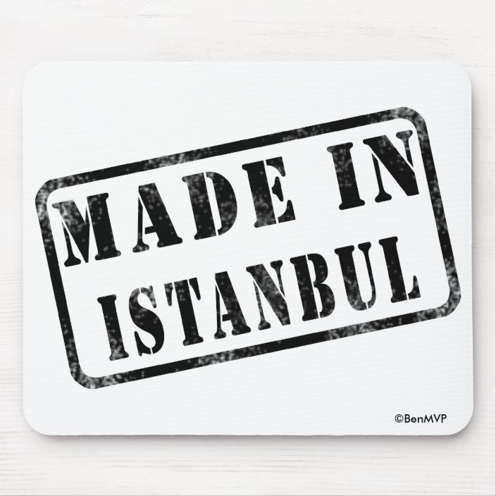 Made in Istanbul Mousepad