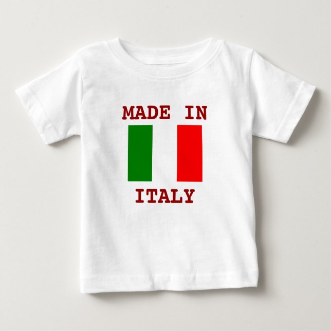 Made in Italy Baby T-Shirt (Front)