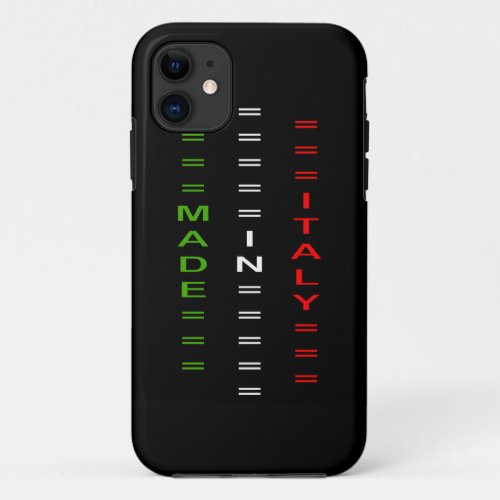 made in italy iPhone 11 case