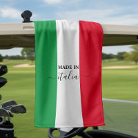 Made in Italy Italian Flag Red White Green Italia