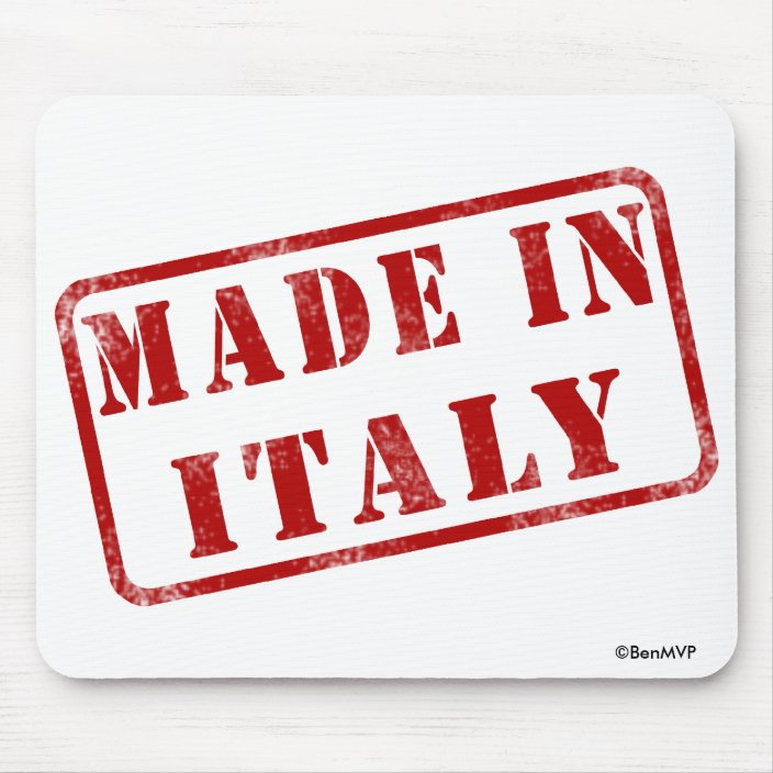 Made in Italy Mouse Pad